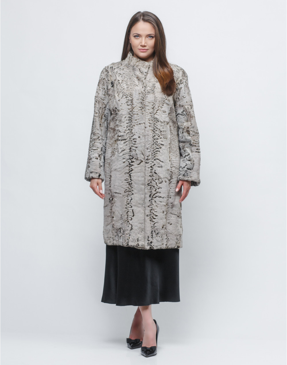Шуба из меха swakara