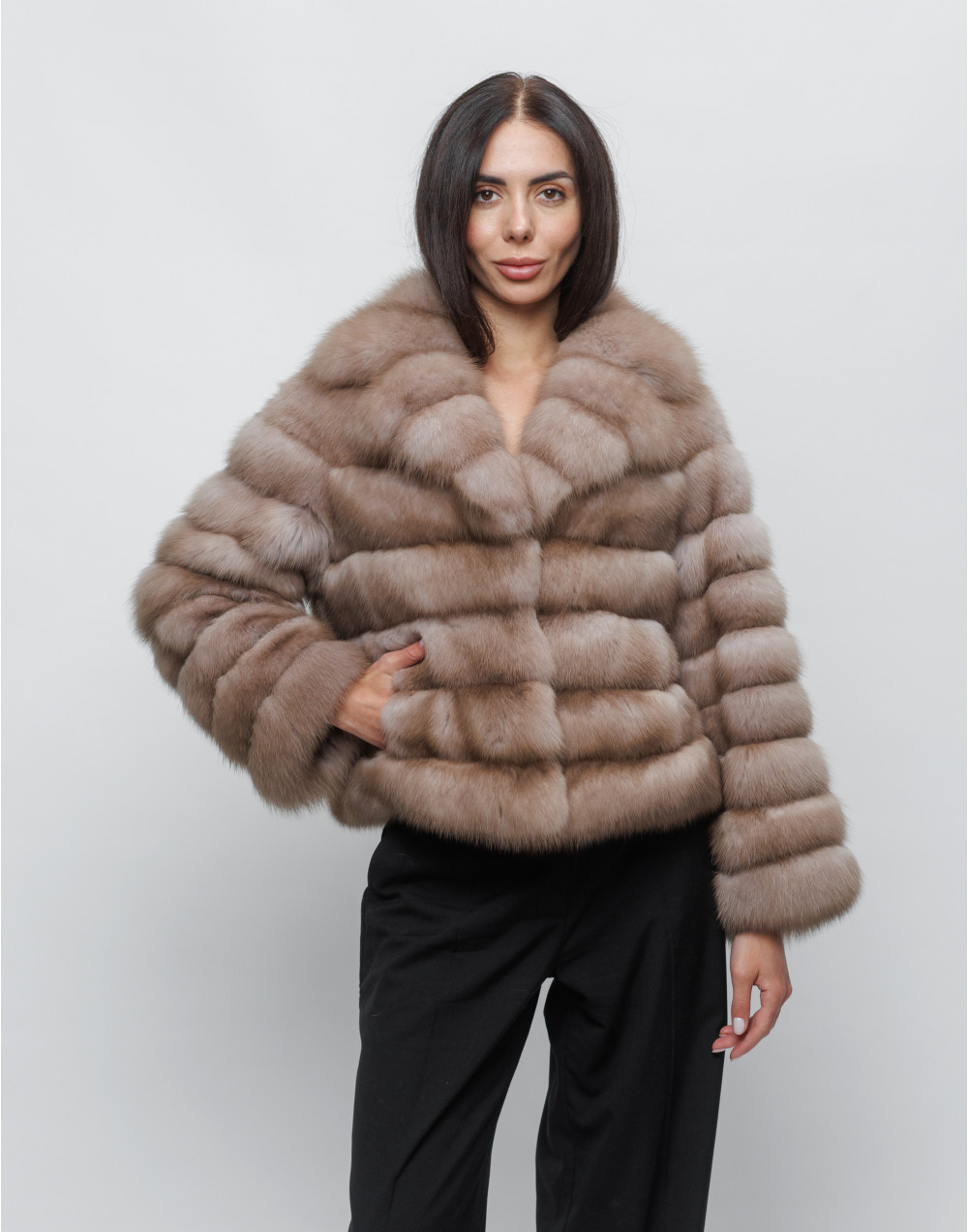 Шуба з куниці baum marten